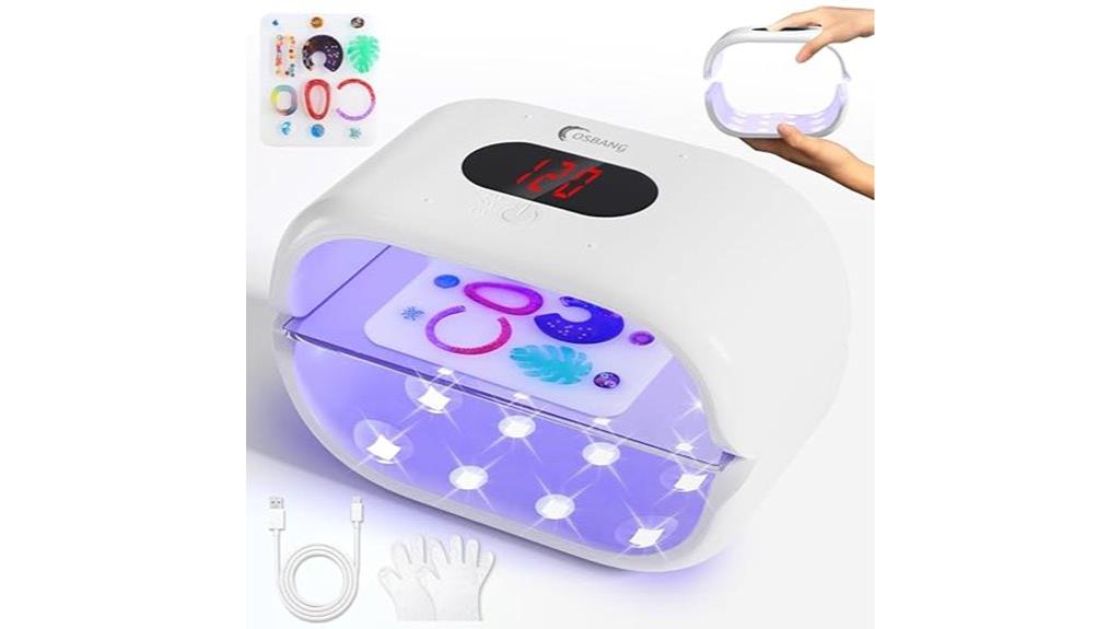 digital timer resin uv light