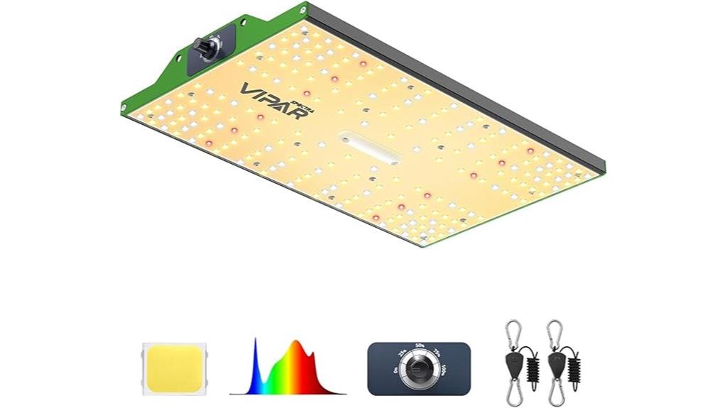 dimmable full spectrum grow light