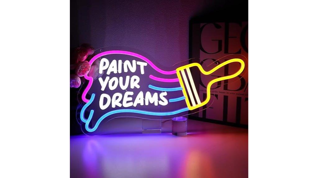 dream big with neon