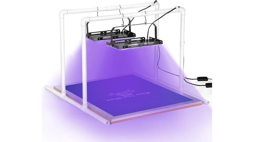 dual 50w uv lights