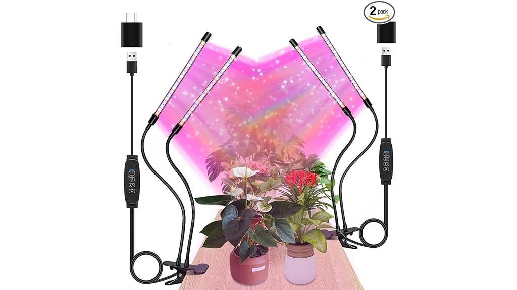 dual full spectrum leds