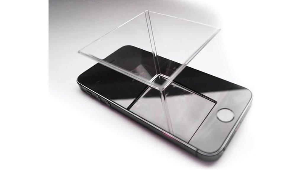 dual hologram smartphone projectors