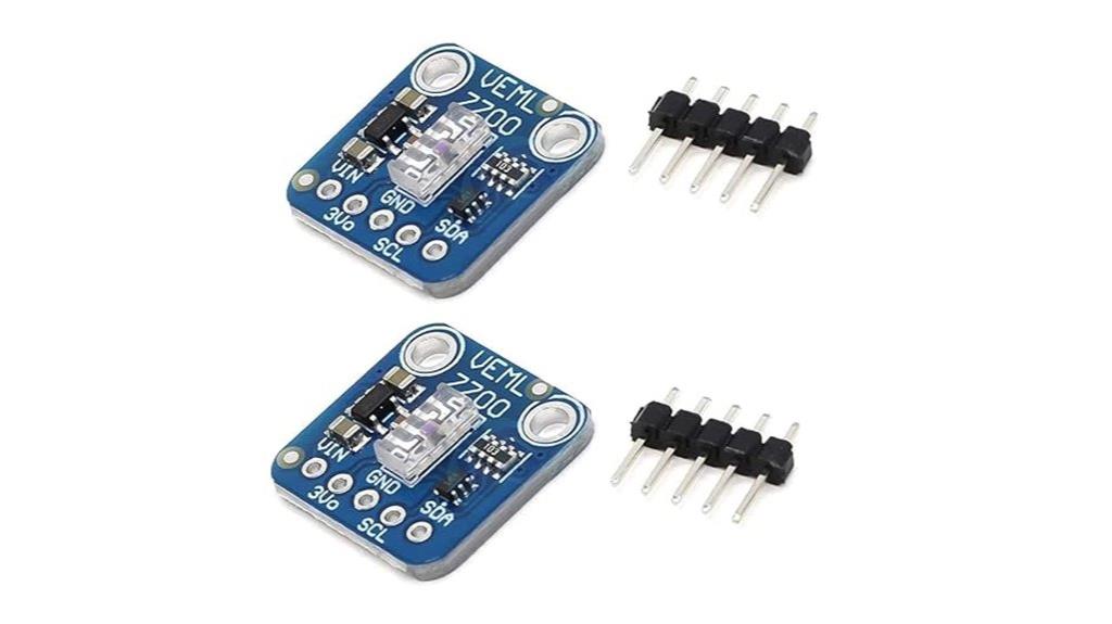 dual i2c light sensors