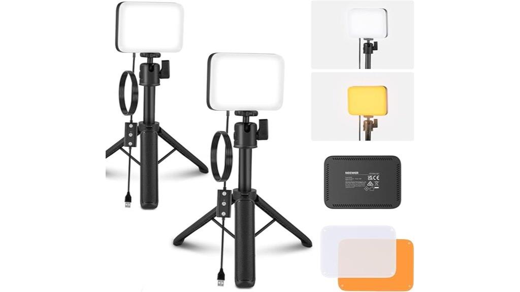 dual led desk lights