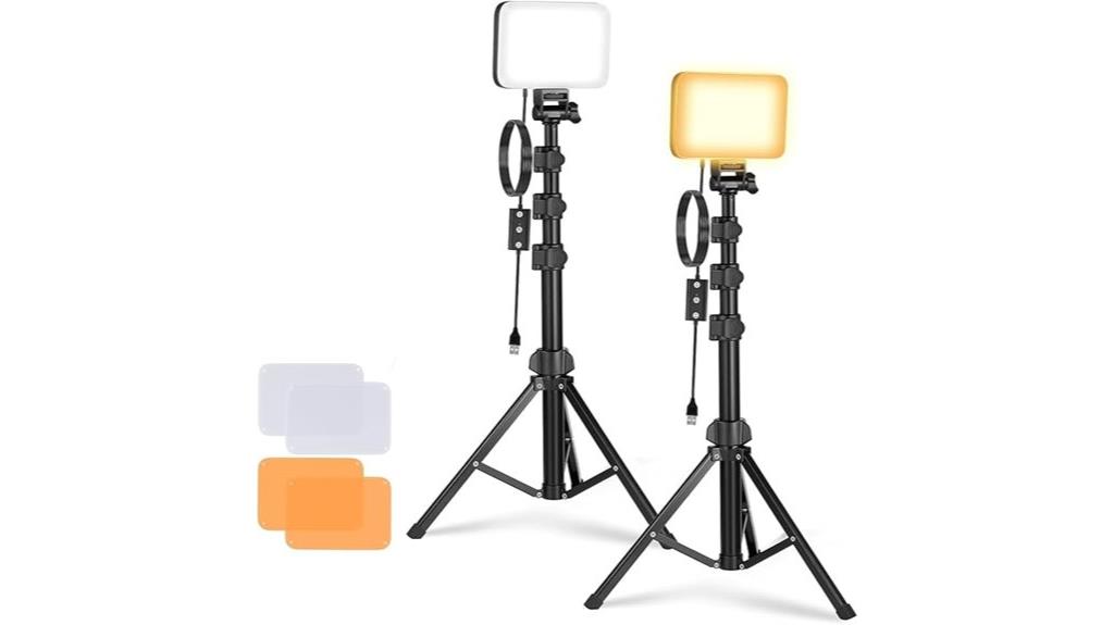 dual led video light kits