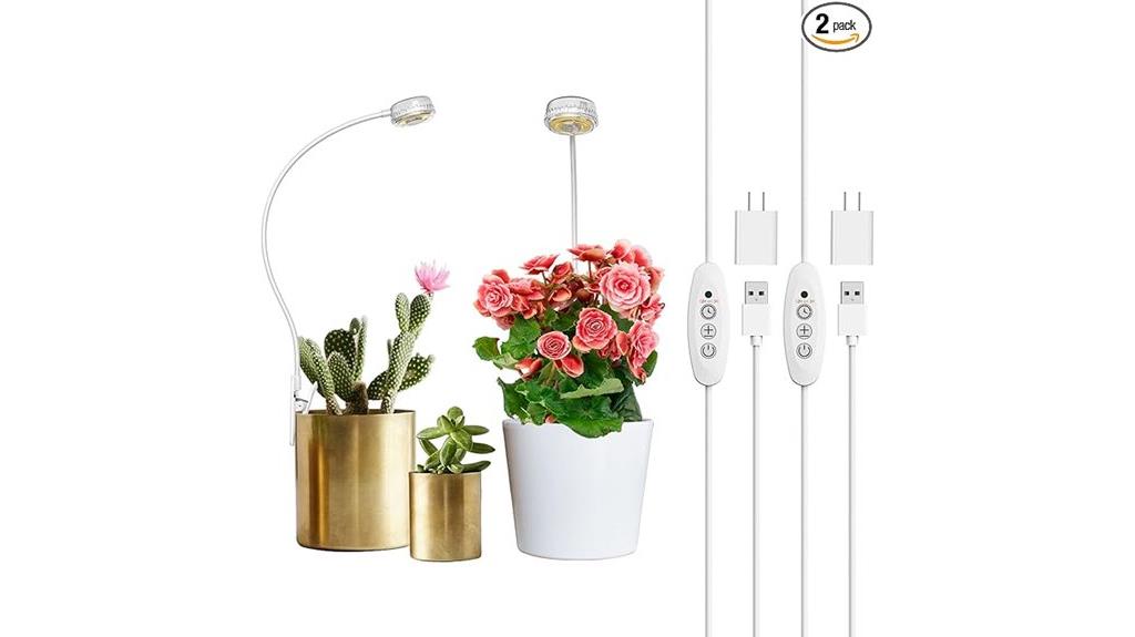 dual pack indoor grow lights