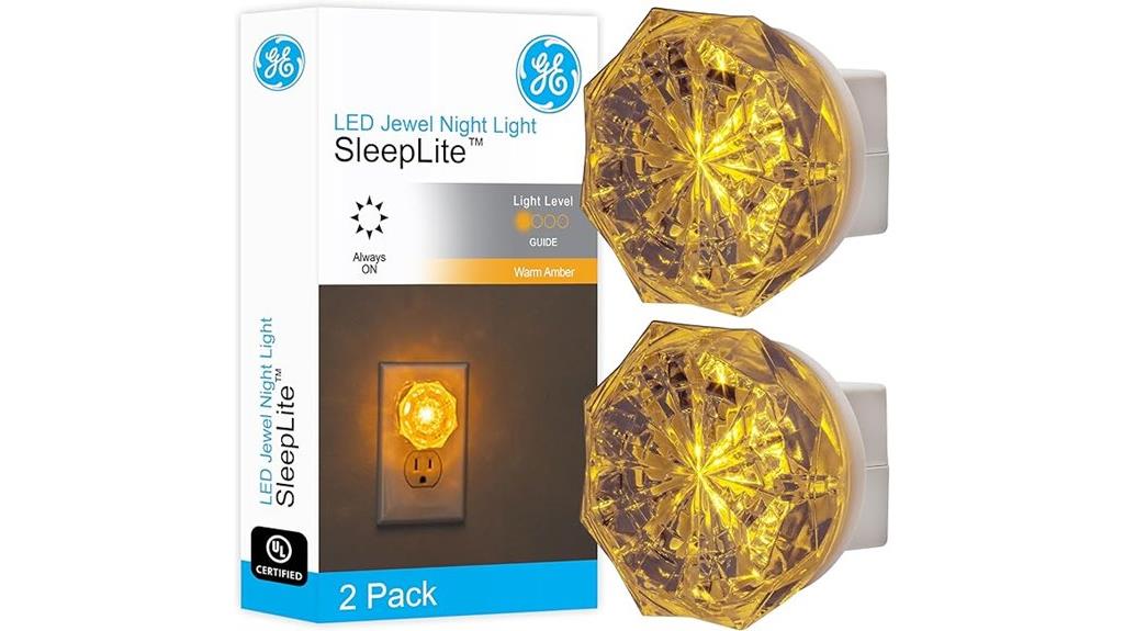 dual pack jewel night lights