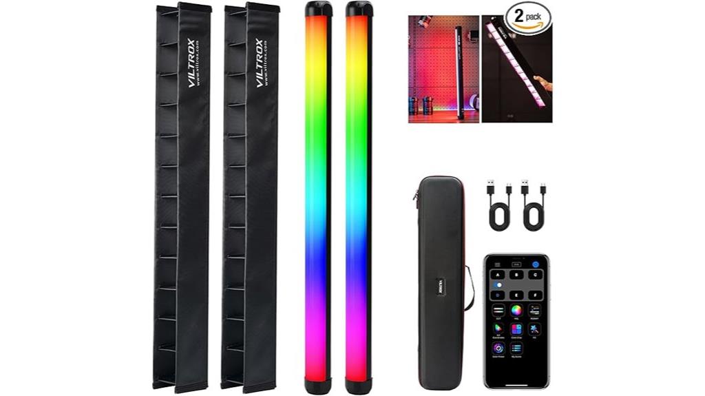 dual rgb led lights