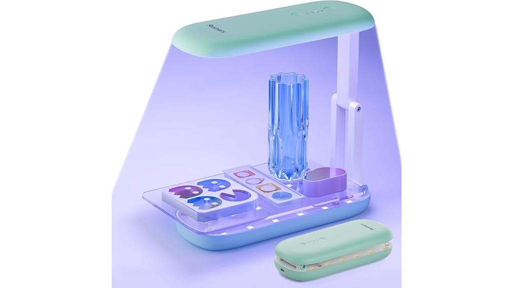 dual side rechargeable uv lamp