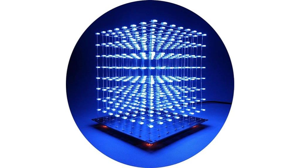 educational 3d led cube