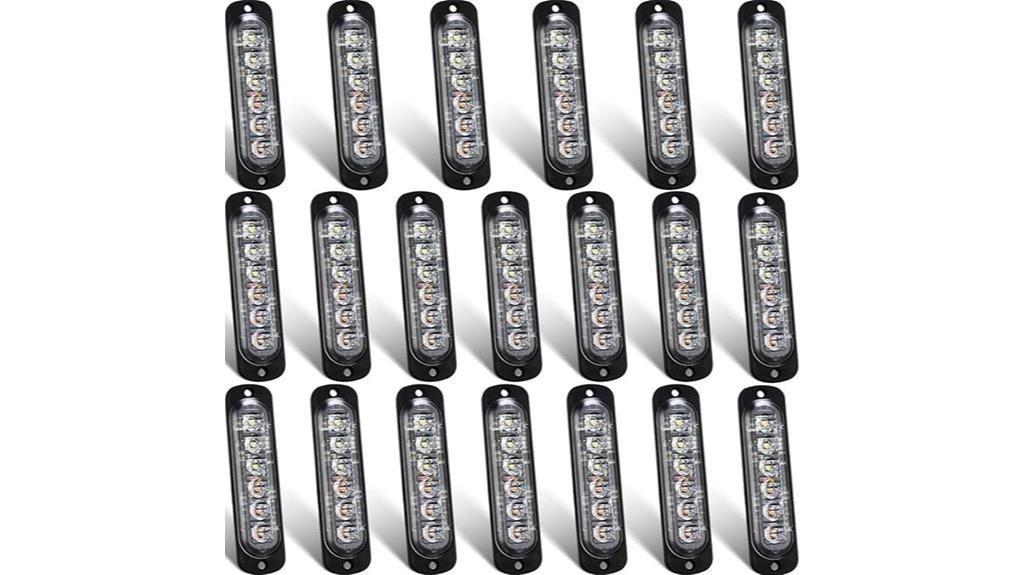 emergency vehicle warning lights