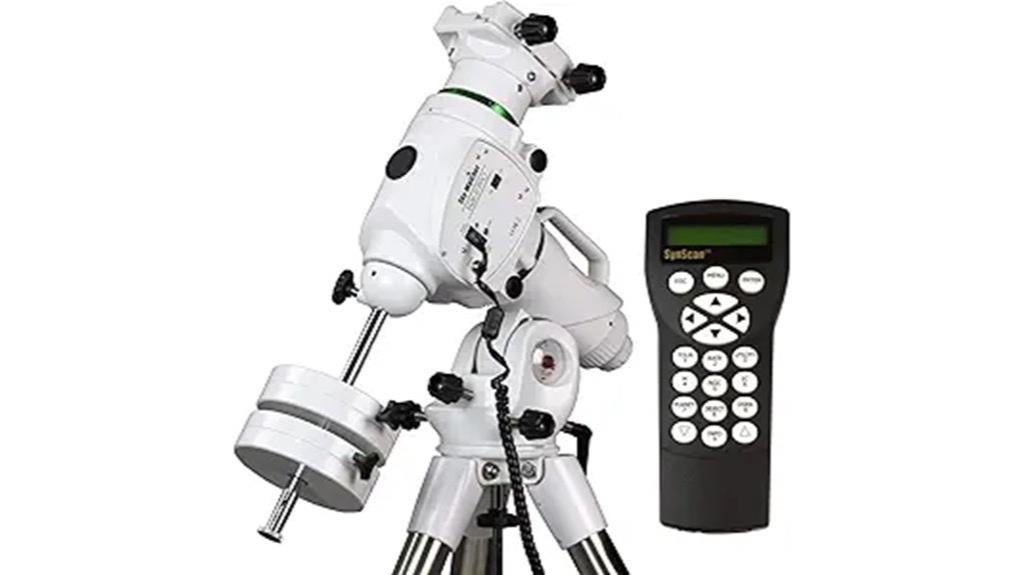 equatorial mount with computerized control