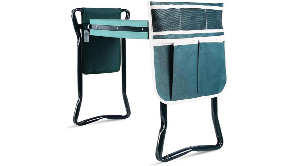 foldable garden kneeler seat