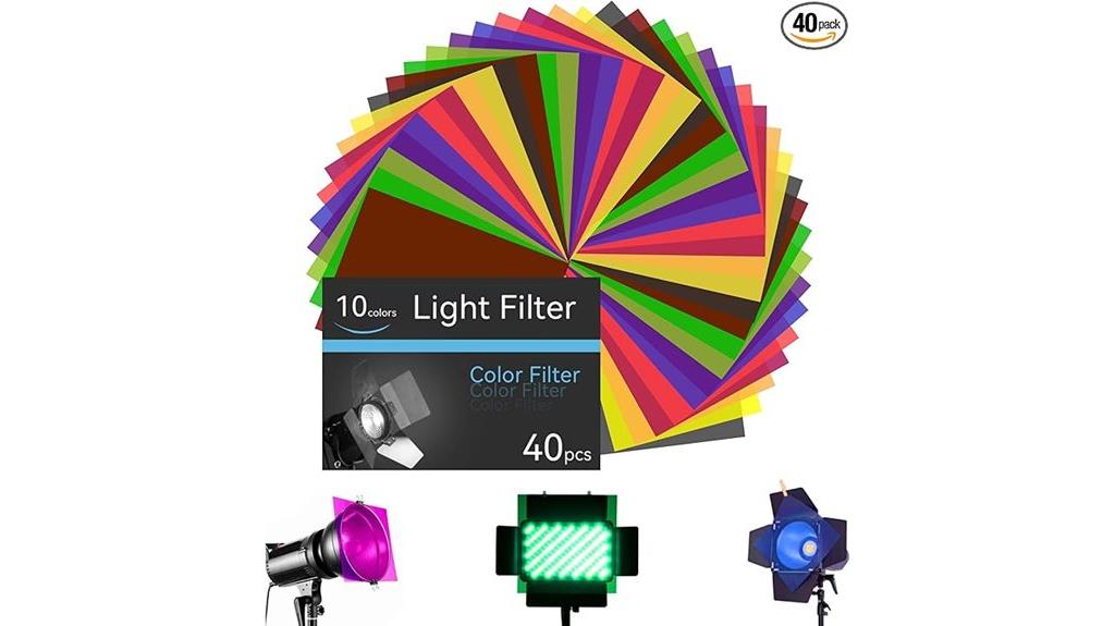 forty color correction gels