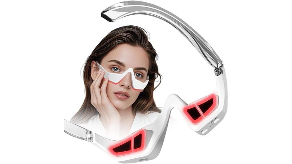 four mode red light glasses