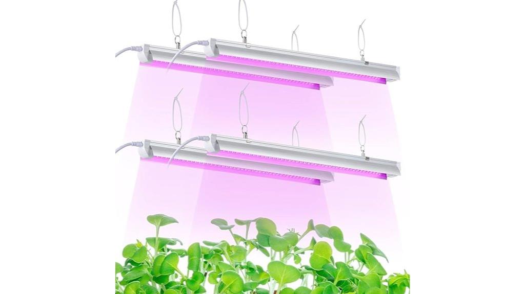 four pack led grow strips