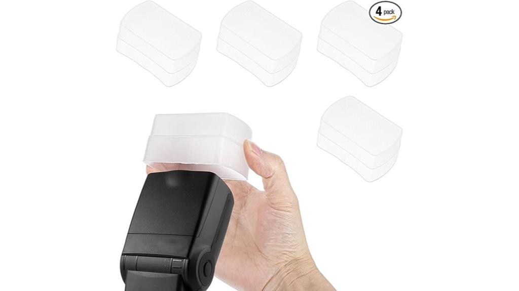 four piece speedlight diffusers
