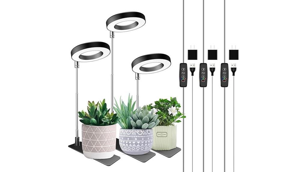 full spectrum grow light set