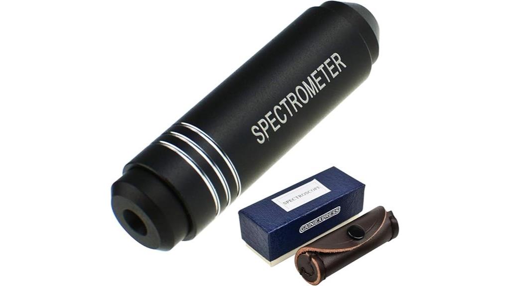 gemstone diffraction spectroscopy technique