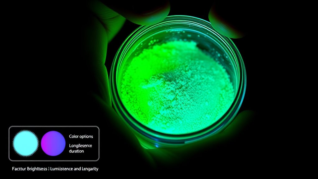 glow safety color options