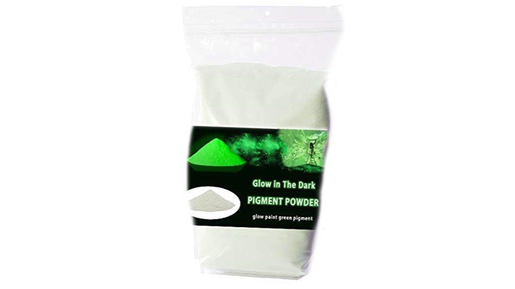 green glow in the dark pigment
