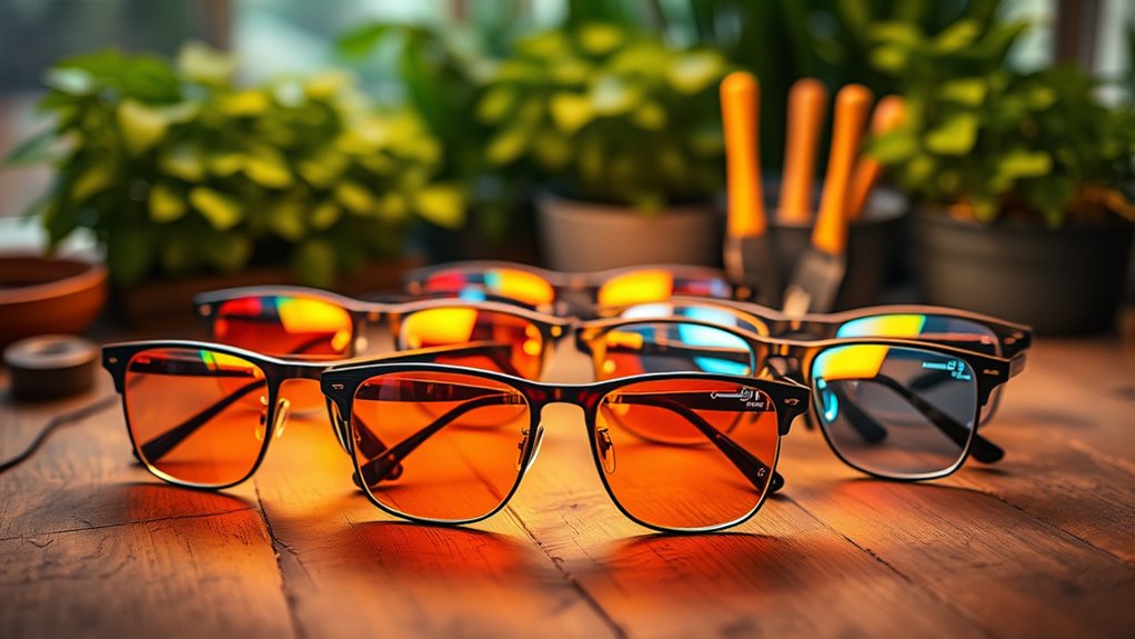 grow light glasses for eye safety