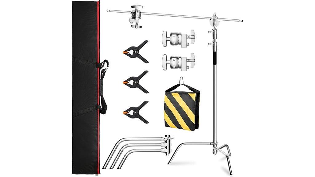 heavy duty adjustable lighting stand