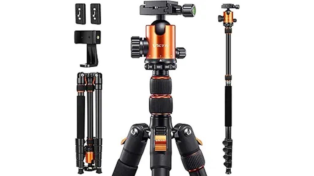 heavy duty aluminum tripod