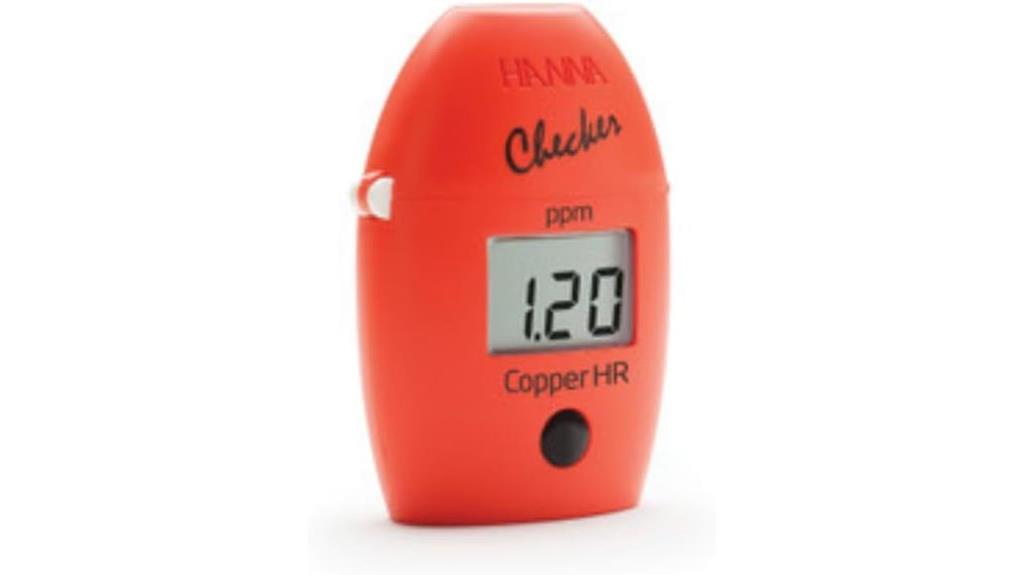 high range copper colorimeter