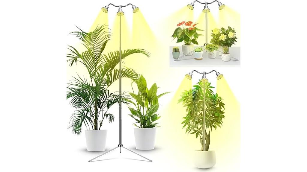indoor grow light tripod