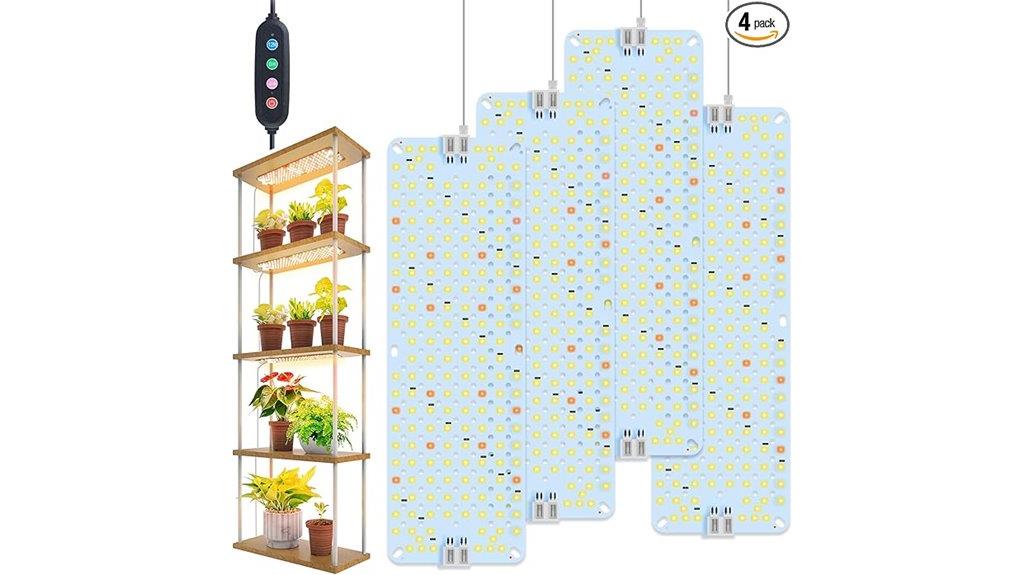 indoor plant grow light set