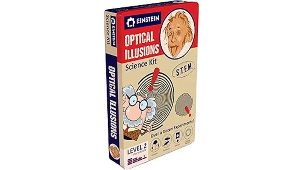 kids optical illusion science kit