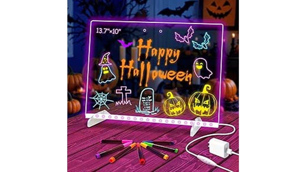 kids stand up dry erase board