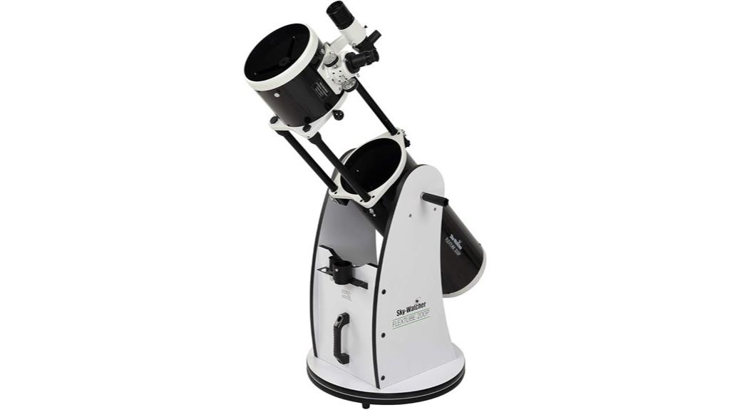 large adjustable dobsonian telescope
