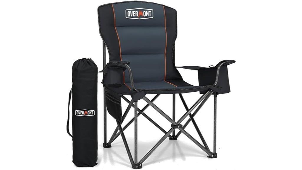 large portable camping chair