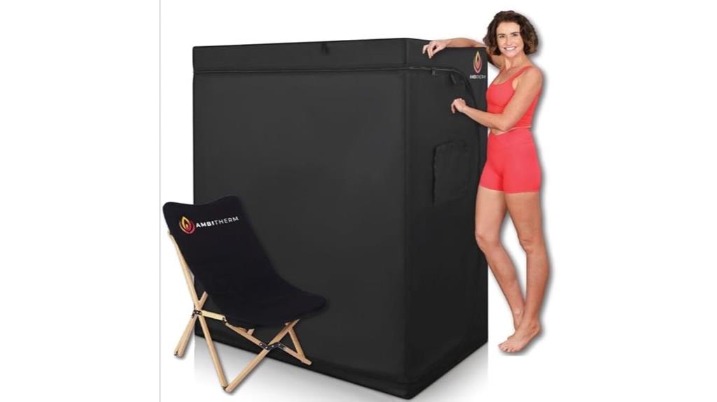 large portable infrared sauna