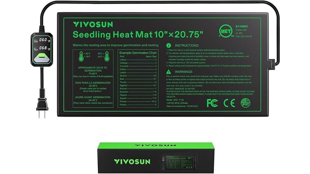 large seedling heat mat