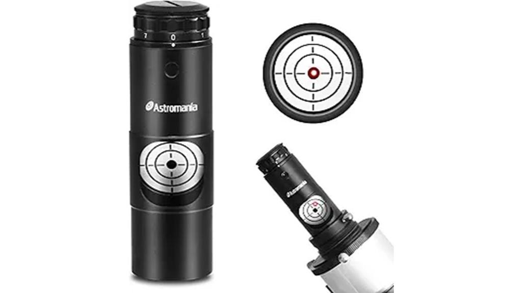 laser collimator for newtonian telescopes