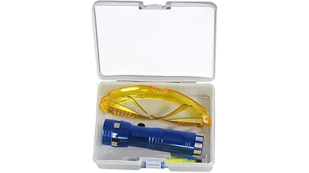 leak detection with dye