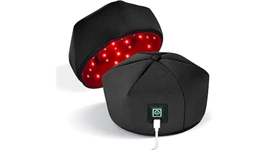 led cap for hair growth