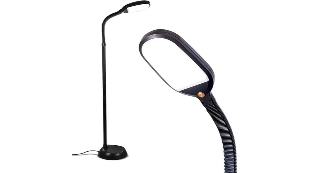 led floor reading lamp