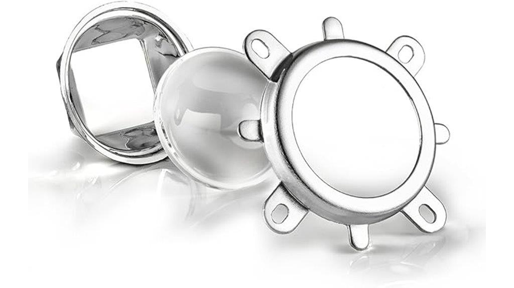 led lens reflector housing