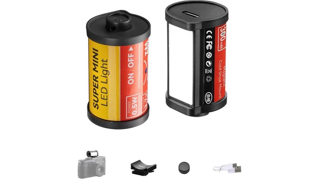 magnetic led camera light