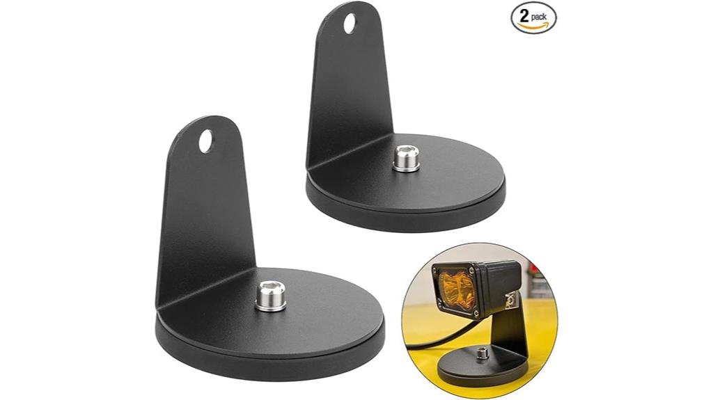magnetic led light mount