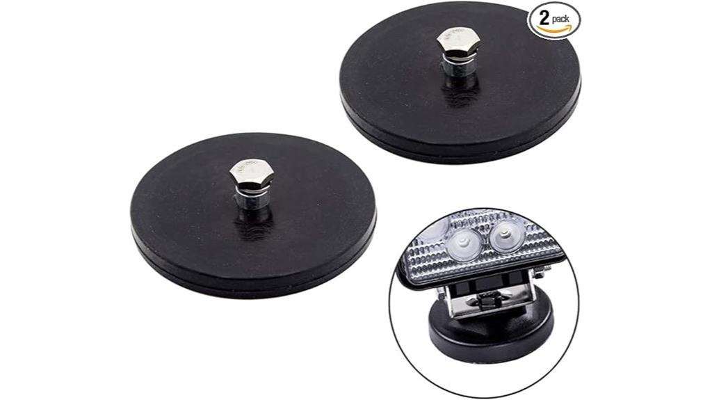 magnetic led light mounts