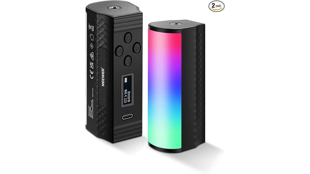 magnetic rgb led wand