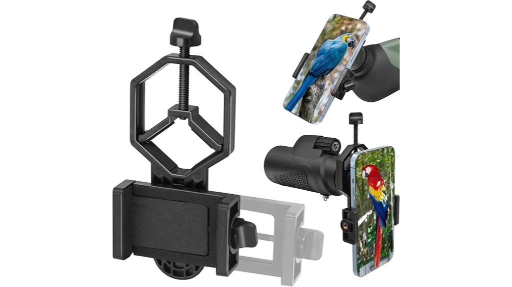 metal smartphone telescope mount