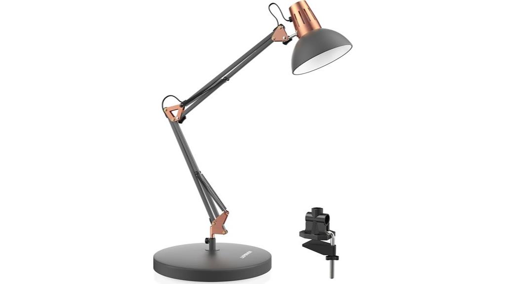 metal swing arm lamp