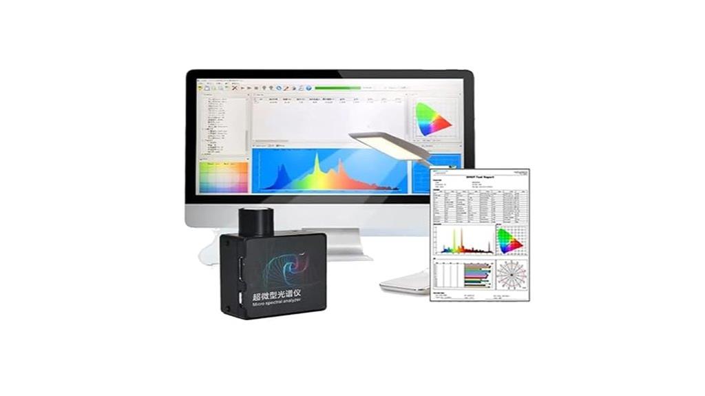 mini led spectrometer software