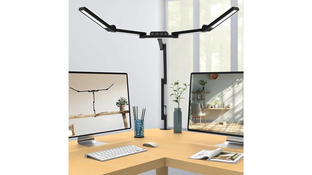 modern multi light desk lamp